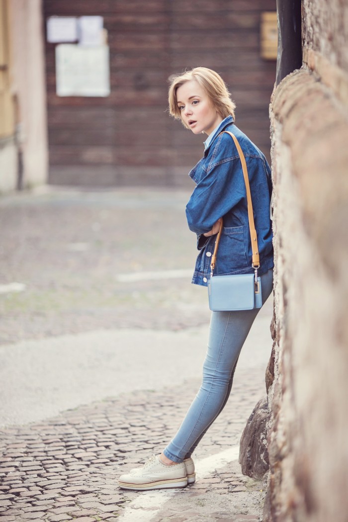TOTAL BLUE OUTFIT FOR THE LONATO VINTAGE MARKET – THECABLOOK by Darya ...