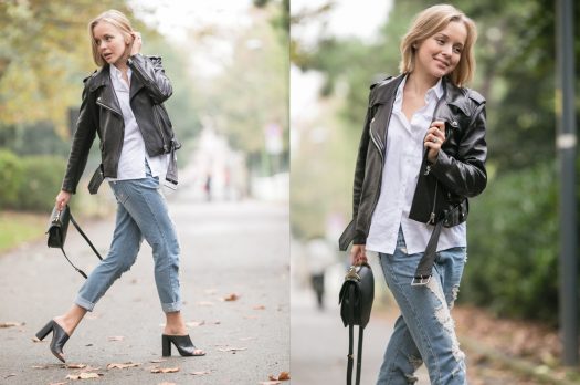 OUTFIT: ACNE MAPE LEATHER JACKET